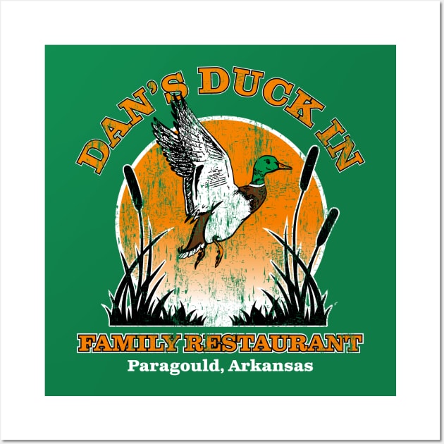 Dan's Duck In Wall Art by rt-shirts